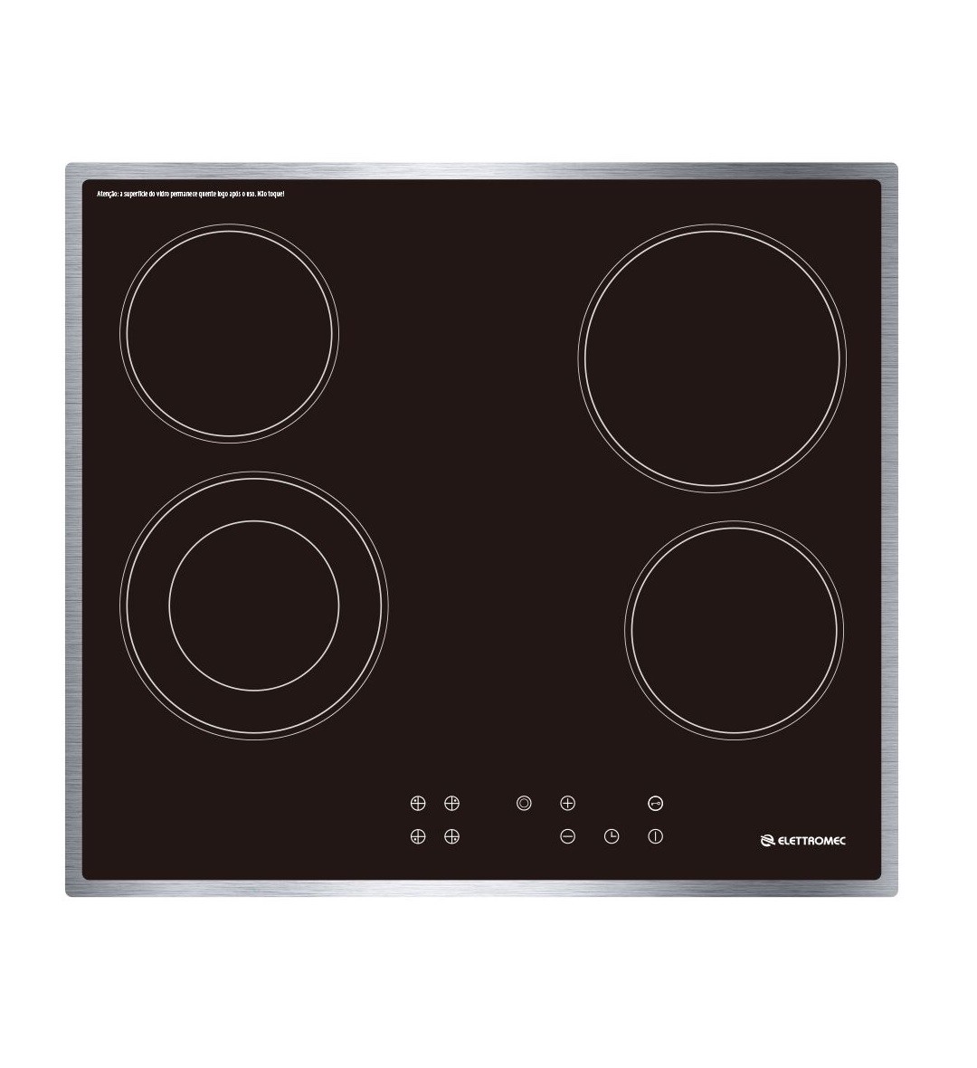 Atuar Casa Conceito Cooktop Elettromec 4 Zonas Elétrico 60cm