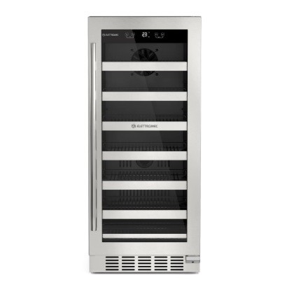 Geladeira/refrigerador 88 Litros 1 Porta Inox - Elettromec - 220v - Fb-fs-88-xv-2caa